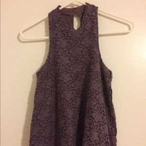 Lace Keyhole Tank